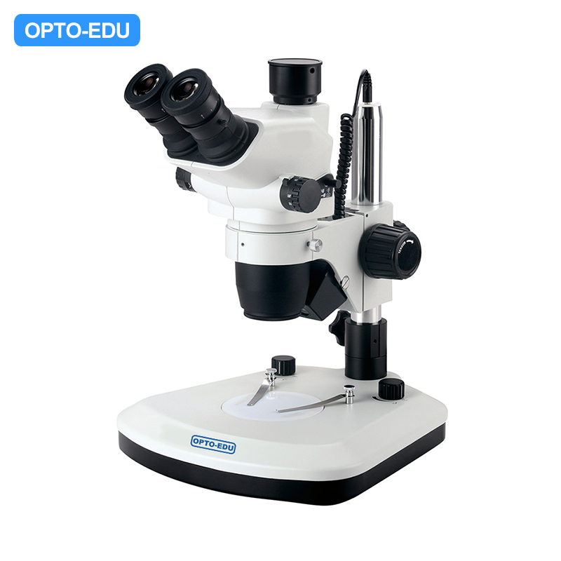 OPTO-EDU A23.0908-BL3T Zoom Stereo Microscope, 0.67~4.5x