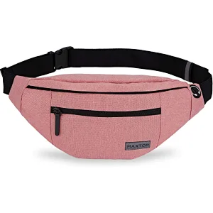 Navo Large Fanny Pack with 4-Zipper Pockets,fanny pack,waist bag,bum bag,belt bag,gucci fanny pack,louis vuitton bum bag,nike fanny pack,louis vuitton fanny pack,bumbag,supreme fanny pack