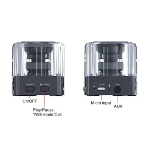 LED Transparent Magical Bluetooth Speaker