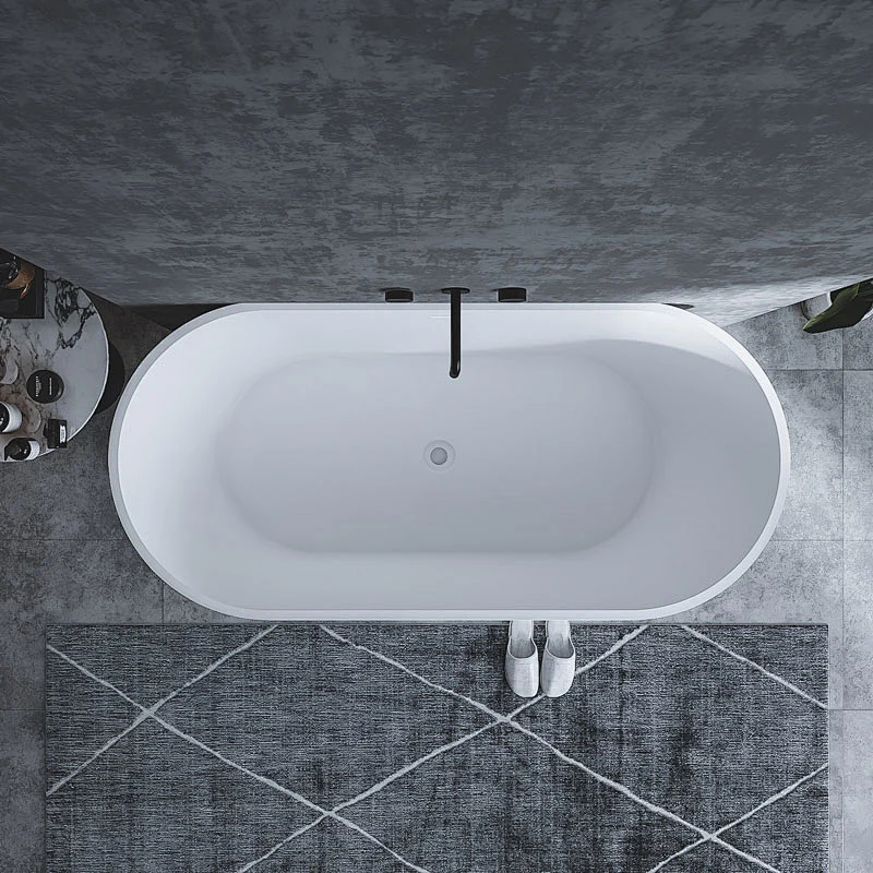Stone Resin Freestanding Bathtub