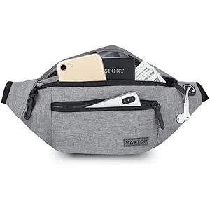 Navo Large Fanny Pack with 4-Zipper Pockets,fanny pack,waist bag,bum bag,belt bag,gucci fanny pack,louis vuitton bum bag,nike fanny pack,louis vuitton fanny pack,bumbag,supreme fanny pack