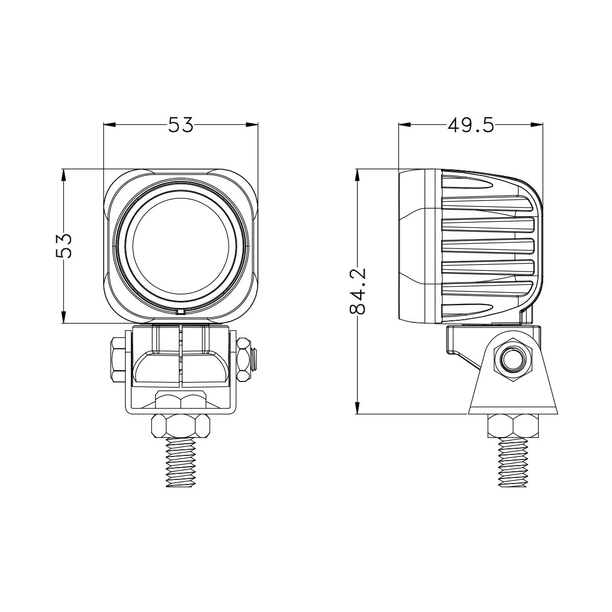 10w Tiny Size Mining LED Work Light