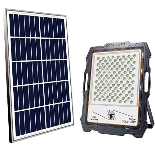 High Efficiency Super Bright IP67 Waterproof 100w 200w 300W 400W 600W CCTW Camera Outdoor Led Solar Panel Flood Lights