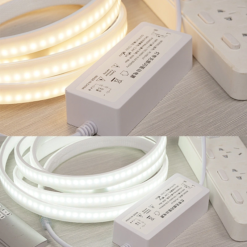 AC230V LED Strip Light Double Color Near Sinks CCT Diffuse Eye-friendly Two Line Anti-Dazzling Lighting