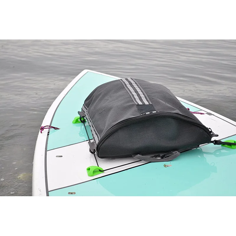 Navo Coated Mesh Deck Bag,paddle board deck bag,deck bag,kayak deck bag,sup deck bag,kayak hatch bag,gearlab deck pod,sea to summit deck bag,red paddle deck bag