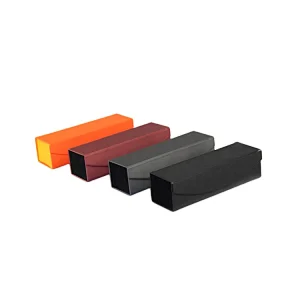 Mens Foldable Handmade Leather Glasses Case for Sunglasses