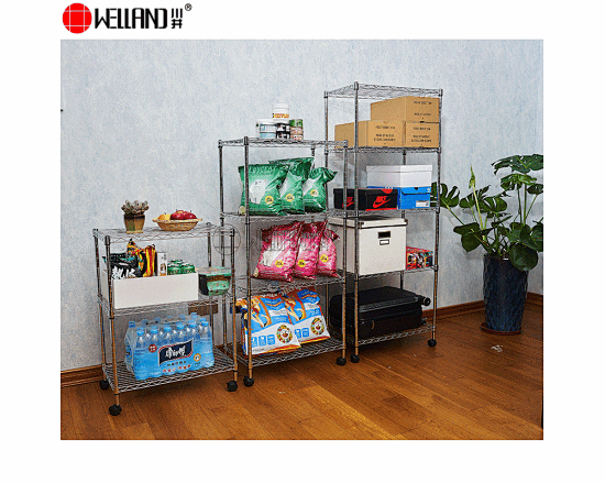 libreria light cromato 3 ripiani