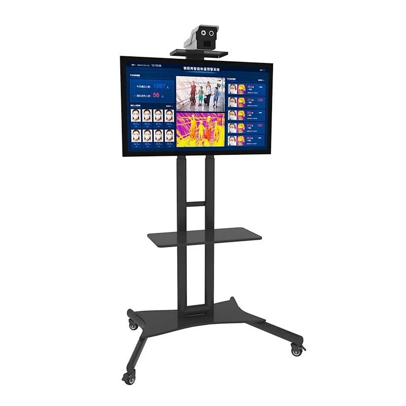 Long Distance Multi-person Facial Recognition Temperature Measurement System