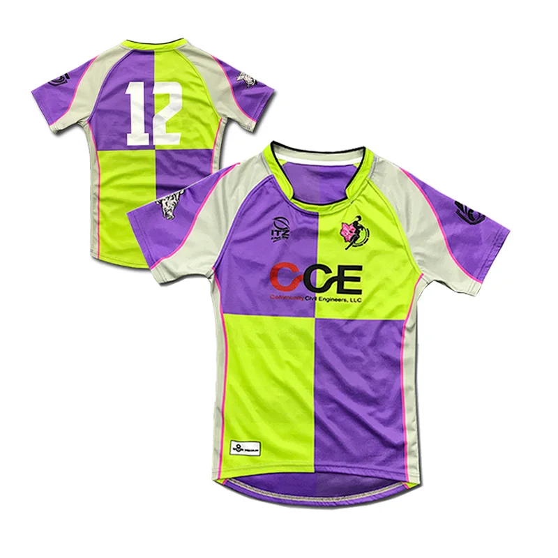 Custom 2021 Sublimated Rugby Pro Jersey