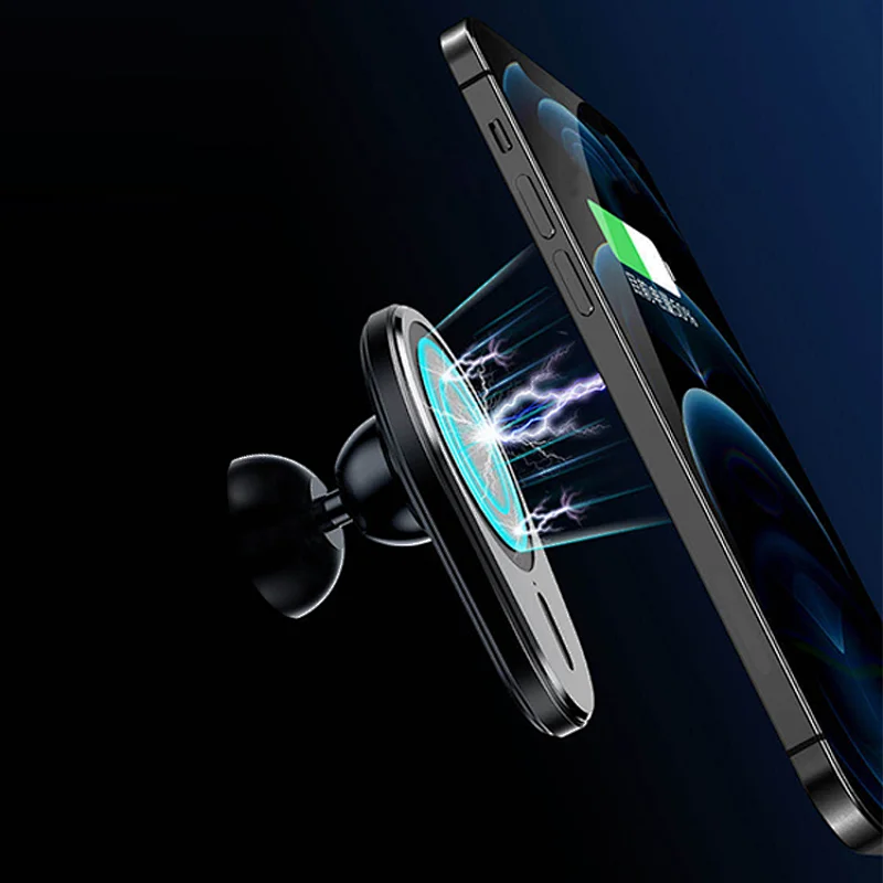 In Car 15W Magnetic Wireless Charger Holder