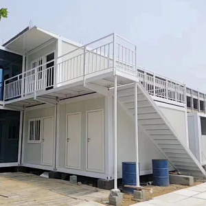Two or Three Layers Construction Site Contractors Office Living Quarters Luxury Prefabricated Modular Container House