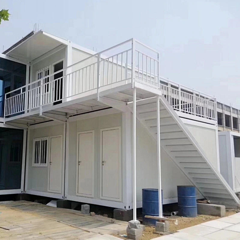 Construcción de dos o tres capas Contratistas Oficina Cuartos de estar Casa de contenedores modular prefabricada de lujo