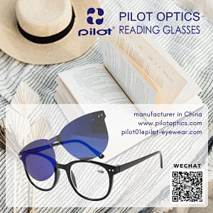 Clip-on reading sunglasses