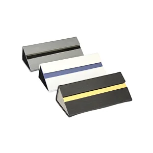 Leather Folding Eyeglasses Sunglasses Case