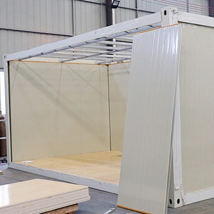 Casa contenedor modular prefabricada de instalación rápida