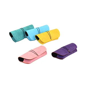 Hot Sell Half Moon PU Leathear for  Eyeglass Eyewear Case Glasses Box