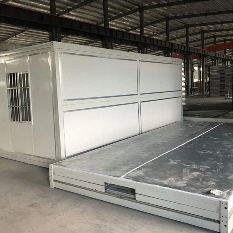 Prefabricado modular de bajo costo, envío prefabricado, estilo de vida de lujo, paquete plano moderno, casa contenedor plegable extensible