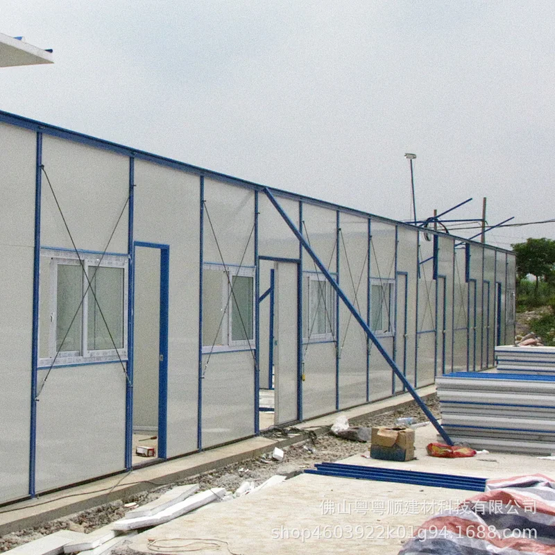 K-Type House with Fireproof Waterproof Materials for warehouse or workshop