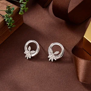 bell earrings silver