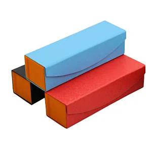 Fashion Custom Made Handmade PU glasses Case Eyewear Case