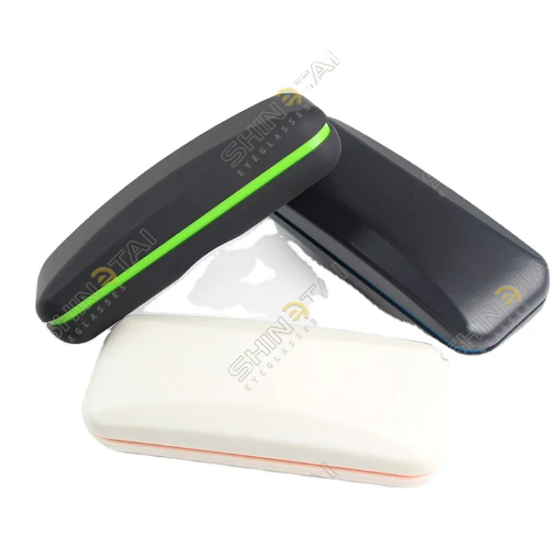 PP Material Custom Eyeglass Case Rectangular Good Quality Plastic Glasses Case