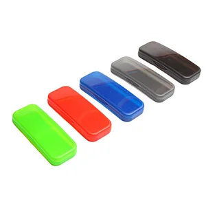 Wonderful Color Hard Plastic Carrying Clip on Case Spectacles Case