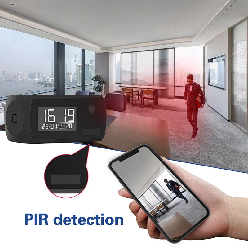 Clock WiFi Camera Smart Home Long Standby Camera