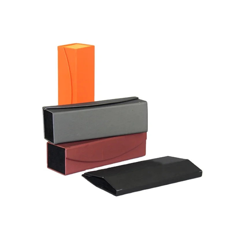 foldable Handmade Leather Glasses Case
