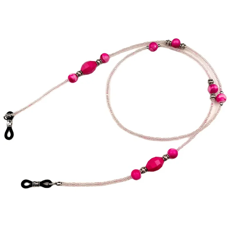 Candy Color Pretty Bead Pearls Chain  Eyewear String Eyeglasses Cords