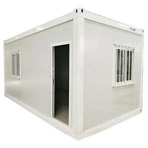 Casa contenedor portátil prefabricada incombustible
