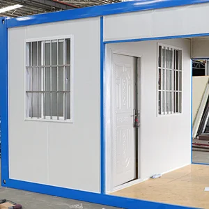 Factory Price Customize Easy Install Waterproof and Fireproof Prefabricated Prefab Modular Movable Container House for Entrance