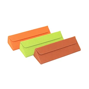 Hand Made Triangle Fold Flat Glasses Case
