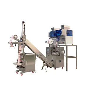 Inner Pyramid Tea Bag With Envelope Packing Machine
