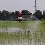 Automatic Spraying drone for agricultural crops with heavy payload 22L