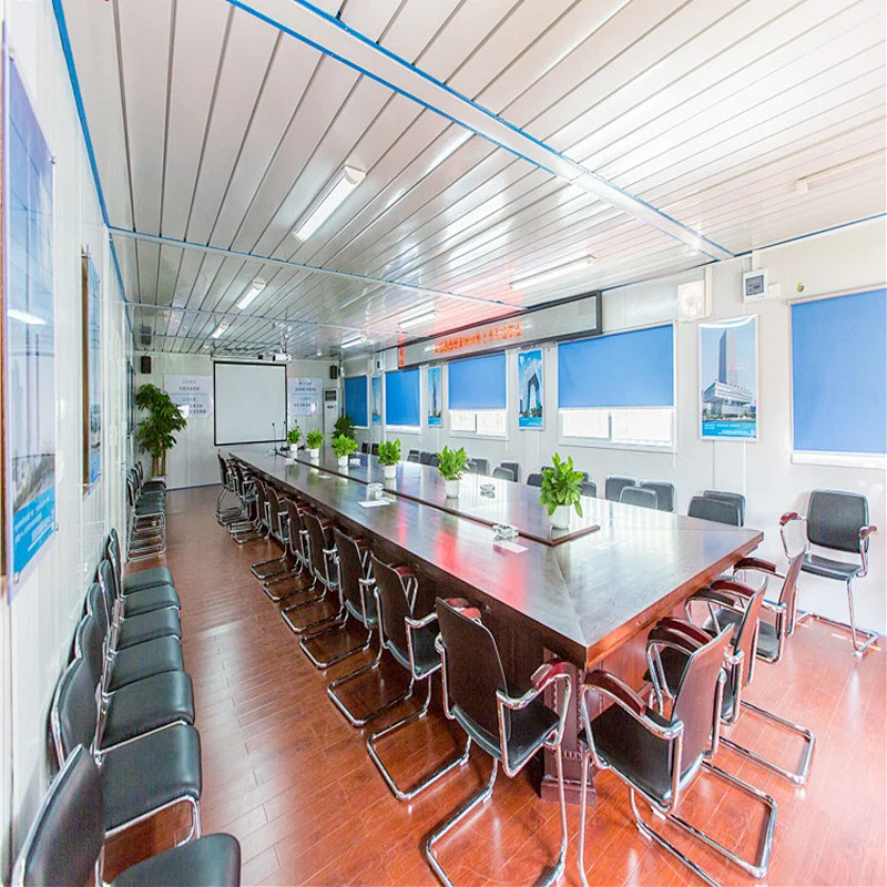 Two or Three Layers Construction Site Contractors Office Living Quarters Luxury Prefabricated Modular Container House