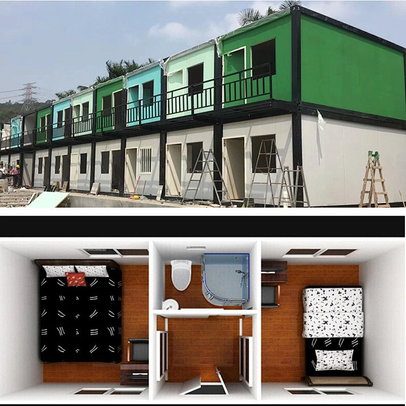 Characteristic Theme Colorful Panel Container House for Vocation