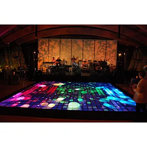 Indoor Outdoor P6.25 Full Color Interactive Dance Floor LED Screen Display