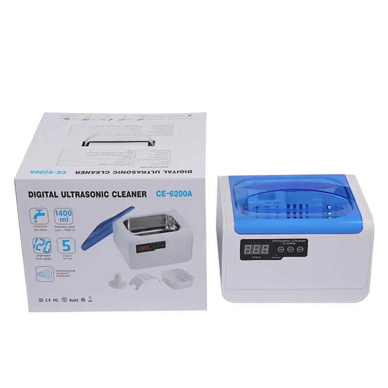 false teeth cleaning machine