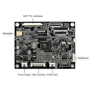 VGA AV LCD Controller Board with 10.4