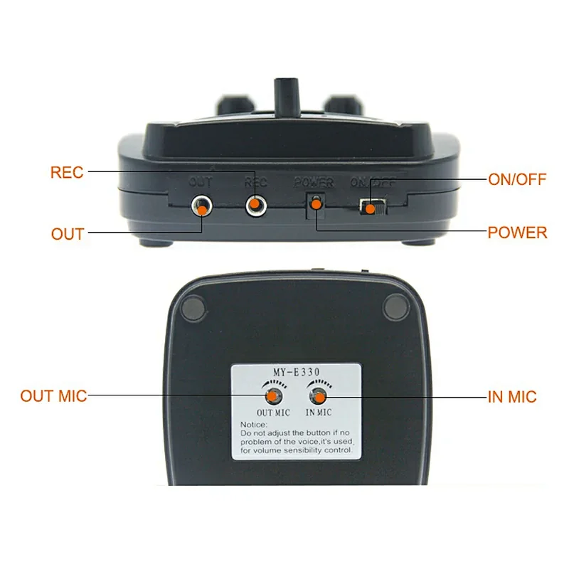 Counter Speaker Intercom System