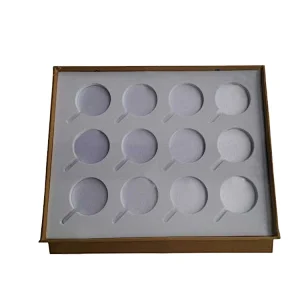 Leather Coated 6pcs / 12pcs Ophthalmic Lens Case