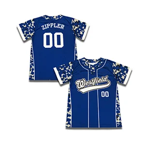 Custom Sublimated Embroidery Baseball Team Jersey