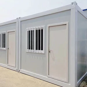 China Sandwich Panel Luxury Modern Villa Tiny Log Prefabricated Prefab House Luxury Price for Sale Container House