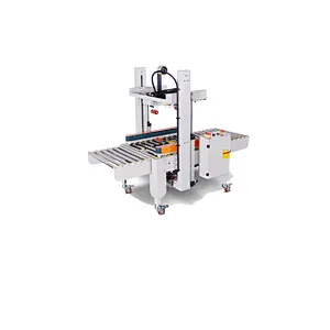 Automatic side drive belt carton sealer