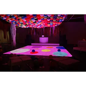 Indoor Outdoor P6.25 Full Color Interactive Dance Floor LED Screen Display