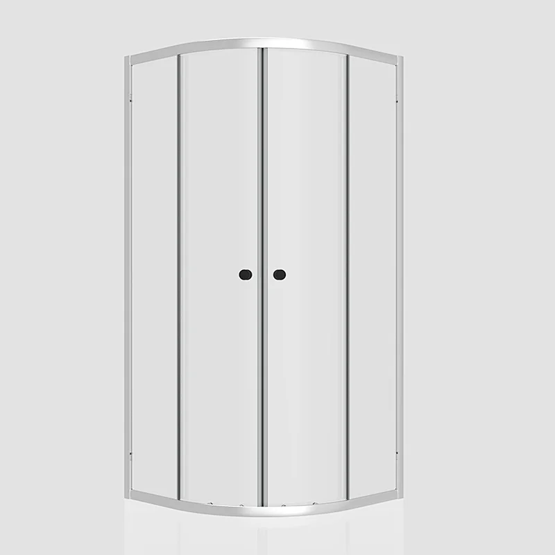 u shaped shower enclosure