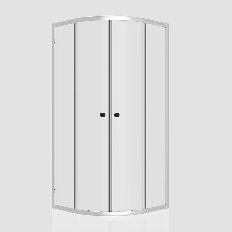 u shaped shower enclosure