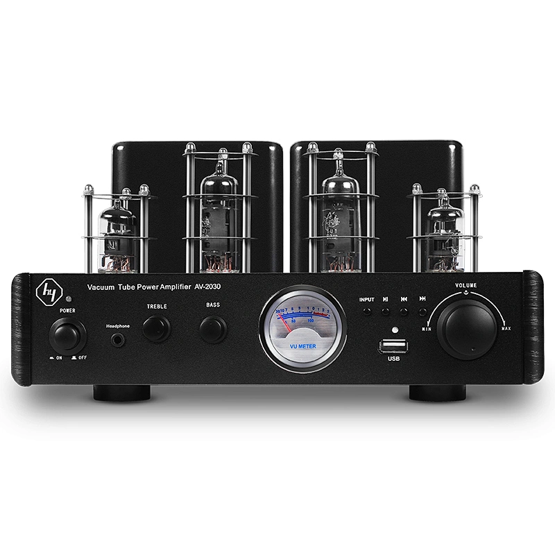 豪韵2030发烧hifi电子管胆机功放机前级diy蓝牙音响组合音箱套装