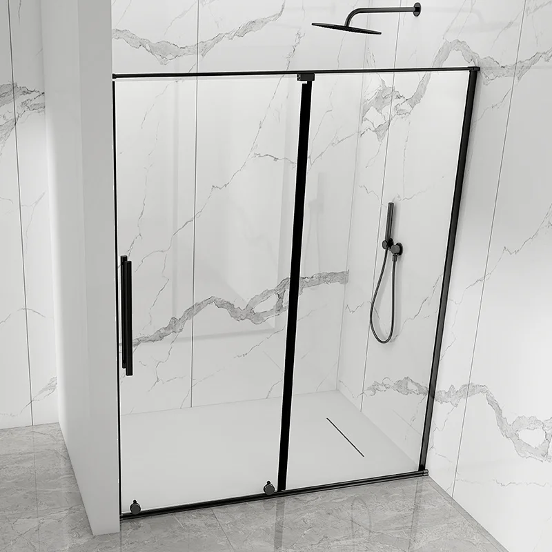 frameless square shower enclosures