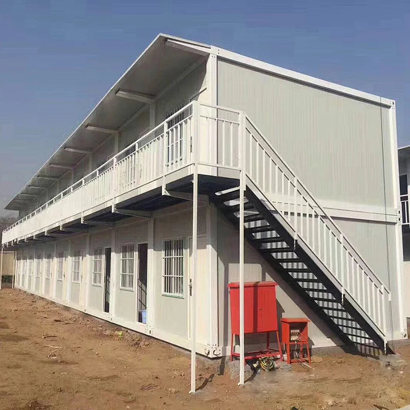 Two Layers Temporary Container House Building